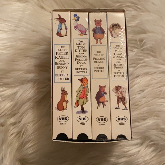 None Other - The World of Peter Rabbit and Friends, 4 VHS Video Collector's Series